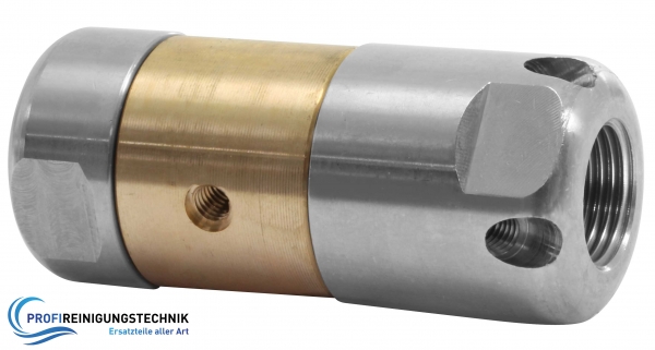 ST49.2 Rotationsdüse 3/8" Innengewinde / 4 Bohrungen hinten / 3 Bohrungen seitlich / Außendurchmesser 30mm / Läge 69mm